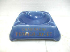 Cendrier publicitaire PERRIER - JOUËT en faïence d'Aubagne Proceram