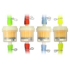 2 Set 6MM filtres à essence avec durite pour moto scooter dirt quad exp Nouveau