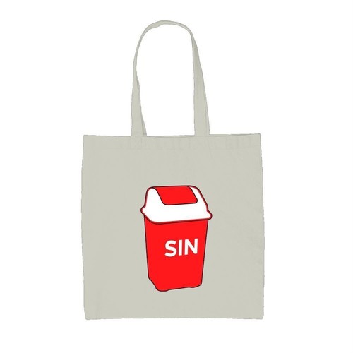 Péché bin toile - -, sac