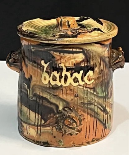Pot tabac céramique - pot,