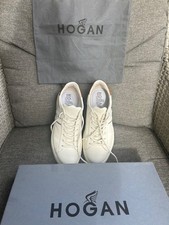 BASKET HOMME HOGANCUIR  BLANC