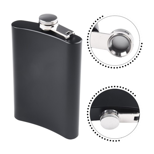 Flacon hanche portable - de, noir