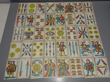 -ANCIEN JEU DE TAROT 40 CARTES A CAMOIN & Cie ORAN COLLECTION CARTES ANCIENNES D