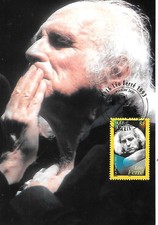 CARTE PHILATELIQUE - HOMMAGE A LEO FERRE 1916-1993
