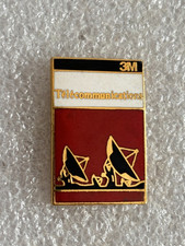 Pin’s 3M Telecommunications Antenne Satellite Parabole Pins Pin Signé Euroclimat