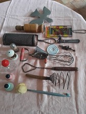 LOT DE 16 USTENSILS DE CUISINE ANCIENS TOUS NETTOYES