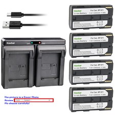 Kastar Battery Dual USB