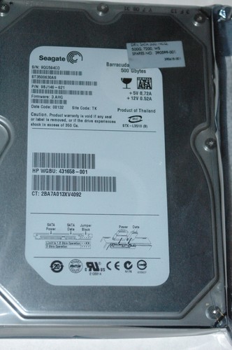 500gb 7200rpm sata - hp,