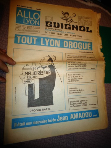 Ancien journal 1978 allo - allo, lyon