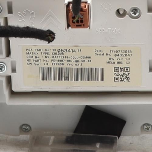 Compteur peugeot 208 - 1, phase