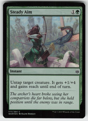 Steady aim foil war - aim,