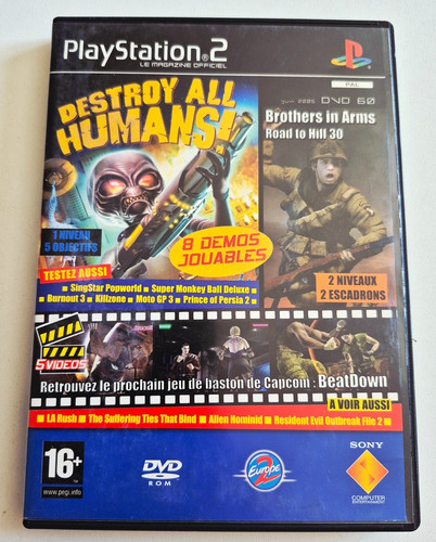Démo playstation ps2 - démo, 2