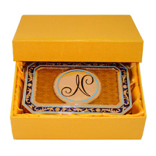 Boite collection Luxe monogramme de Napoléon/ Tabatiere box Fabergé style email