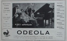 PUBLICITE ODEOLA PIANO