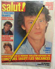 SALUT 154 Complet avec posters géants : WILDE , TELEPHONE , TRUST , FOREIGNER ,.