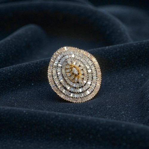 Superbe bague cocktail diamant