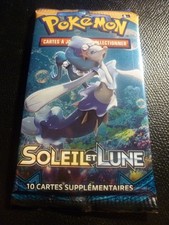 Booster Pokémon Soleil et Lune, set de base, neuf, non-pesé, scellé, France