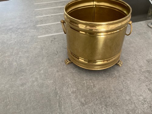 Cache pot laiton - cache, pieds