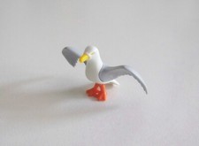 PLAYMOBIL (Z307) MER - Mouette Goéland Ailes Déployées Forteresse 3112