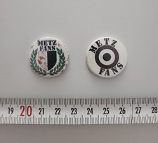 2 badges Metz fans ultra foot écharpe club supporter fc horda Frénétik Vicenza