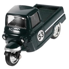  Modèle de voiture Vintage en alliage décoratif, Tricycle classique à tirer,