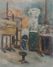 tableau ancien atelier début