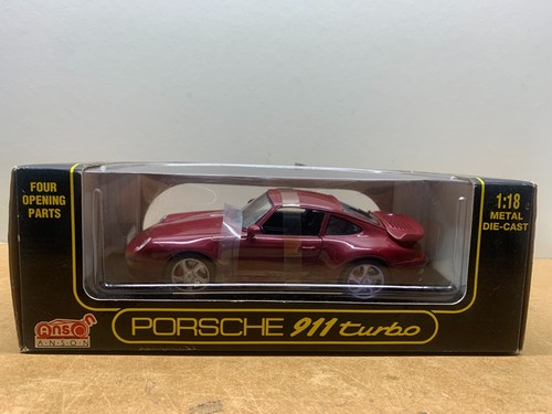 Anson porsche 911 turbo rouge - porsche,