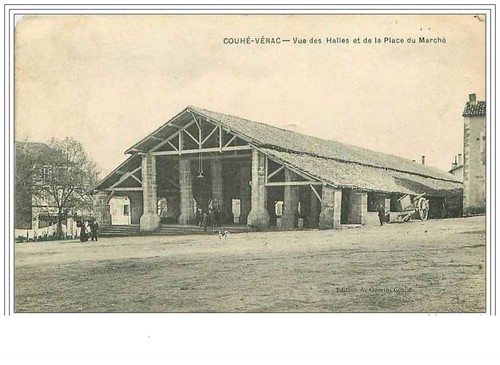 Couhe verac vue - 86.couhe-verac.vue, halles