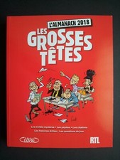 L’ Almanach 2018 Les Grosses Têtes RTL Laurent Ruquier  Michel Lafon Livre TBE