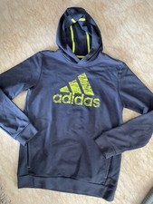ADIDAS: SUPERBE SWEAT-SHIRT MARINE TAILLE S 15-16 ANS, NEUF