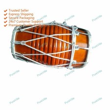 Handmade Traditionnel Indien Musical Instrument Corde Folk Dholak avec Étui De