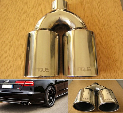 Embout echappement double - embout,
