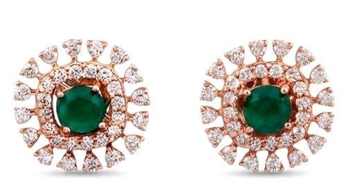 Boucles oreilles diamant - d’oreilles,