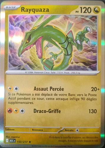 Carte pokémon rayquaza - pokémon,