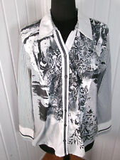 Chemisier blouse stretch blanc