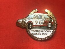 pins TROPHEE NATIONAL CITROEN SPORT egf signe demons et merveille Michelin Total