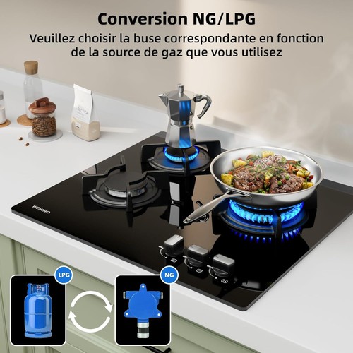 Cuisinière gaz 3 - cuisinière,