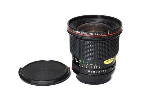 Objectif manuel canon 24mm - manuel,