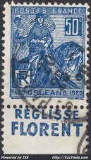 FRANCE N° 257 AVEC BANDELETTE