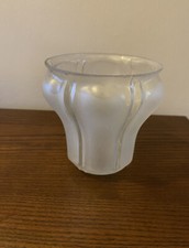 TULIPE GLOBE ABAT-JOUR ORIGINALE EN VERRE APPLIQUE LUMINAIRE