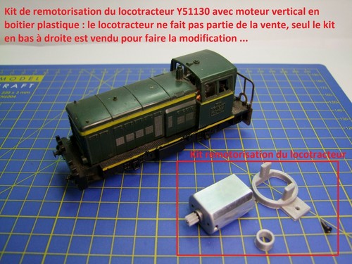 Kit motorisation locotracteur - motorisation,