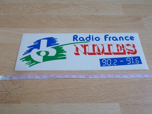 Autocollant radio france - radio,