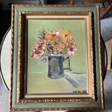 Huile Sur Toile Nature Morte