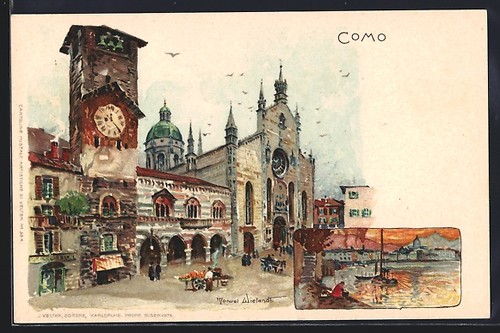 Carte postale artiste manuel - carte,