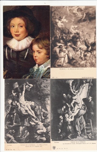 Lot old postcards - lot,