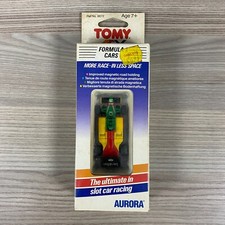 Benetton Ford B-187 TOMY AFX F1 Formule Un Voiture Travail Fente Système Aurora