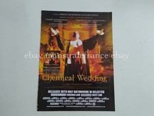 Chemical Wedding Simon Callow ad clipping UK