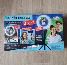 Studio Créator 3 en 1 Kit de création vidéo NEUF