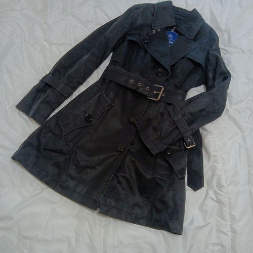 Trench coat burberry blue - trench-coat,