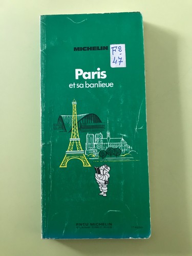 Guide pneu michelin paris - du,